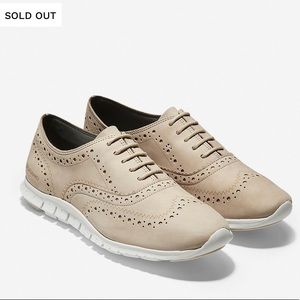 Cole Haan Wingtip Oxford Nubuck Leather Sz 10